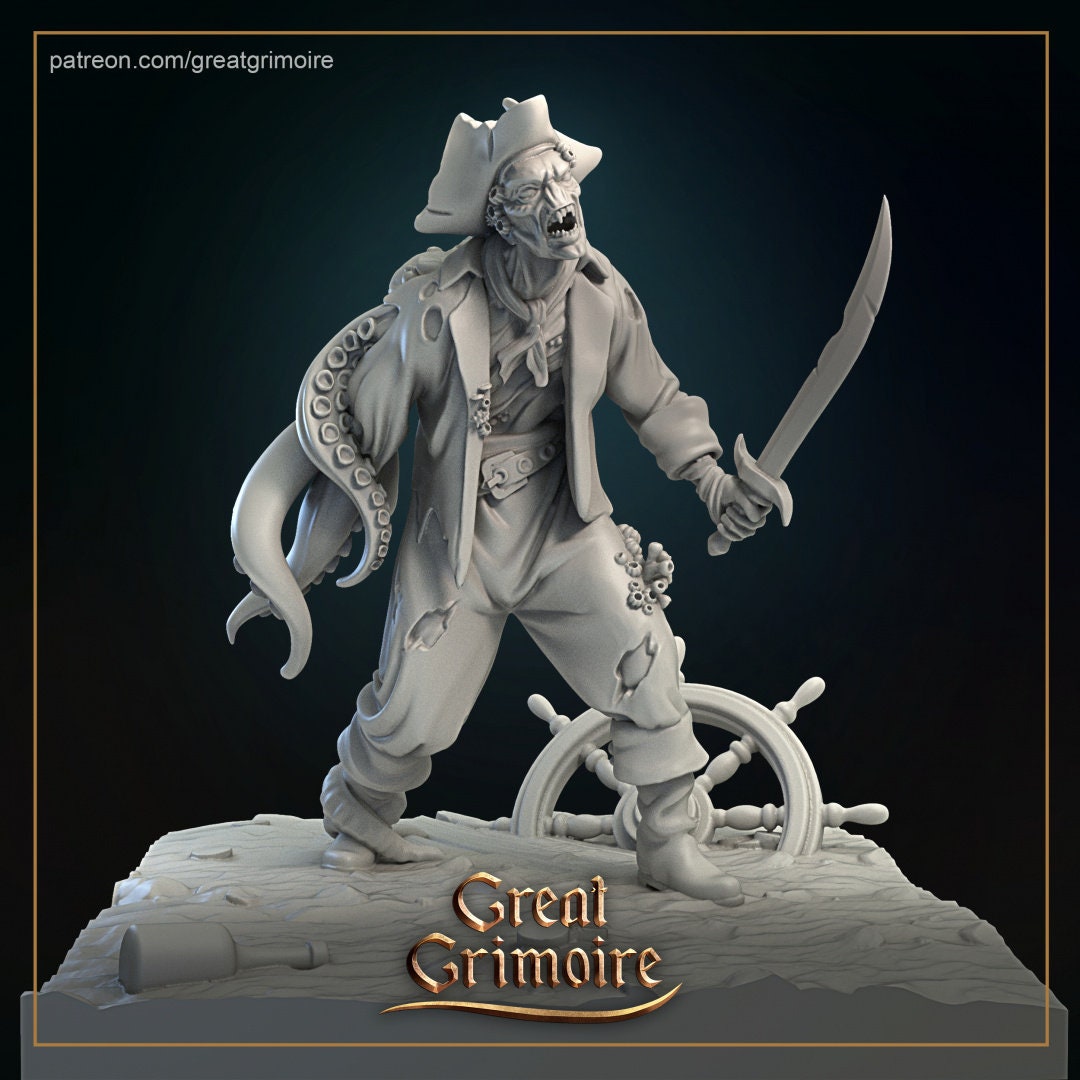 The Drowned 3 Model Pack - in 12k - by Great Grimoire