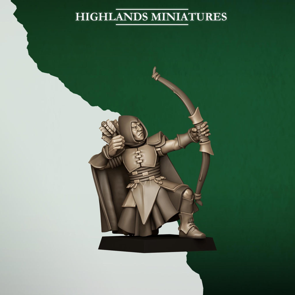 Feral Archers - in 12k by Highlands Miniatures
