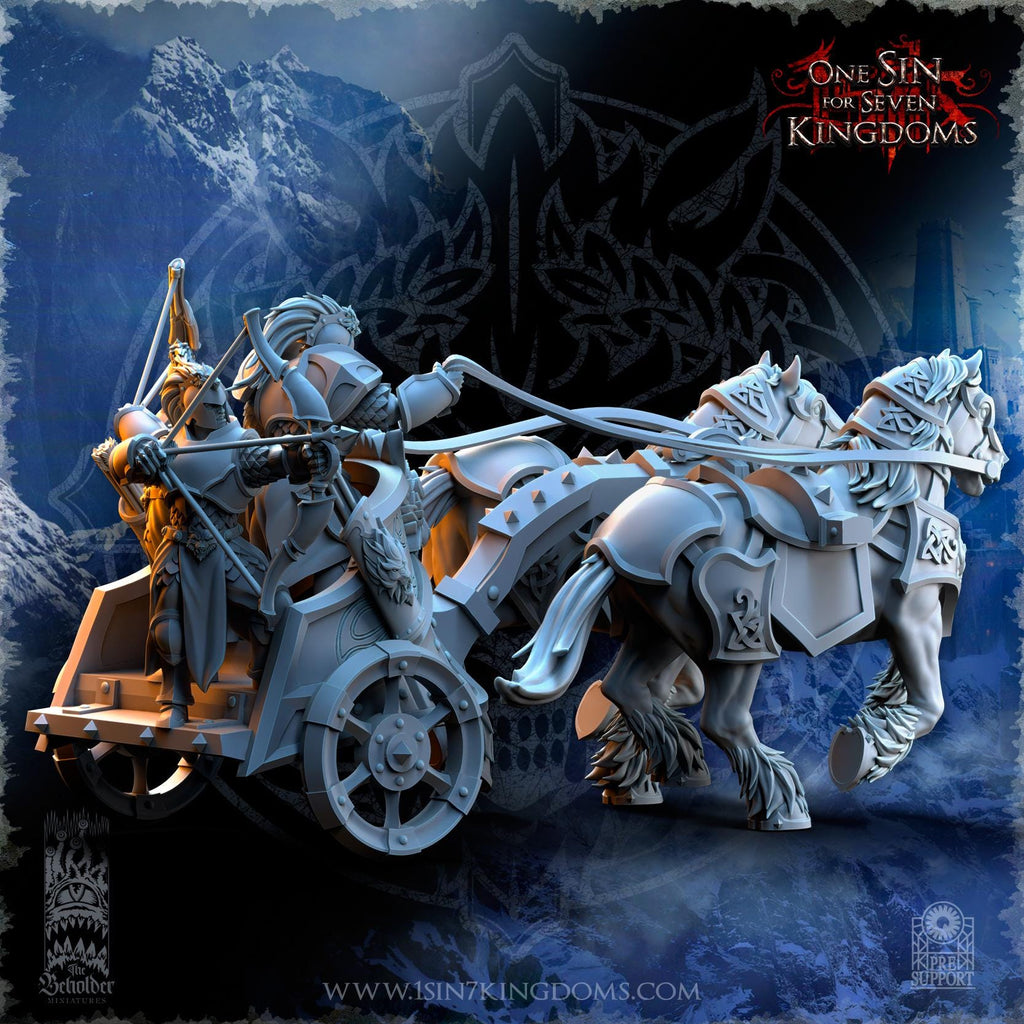 Stormwolves Warthunder Chariots - in 12k- by TheBeholderMiniatures