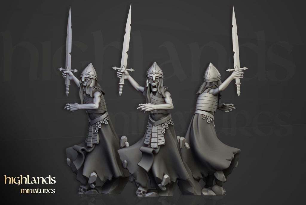 Wraith Unit  - in 12k- by Highlands Miniatures