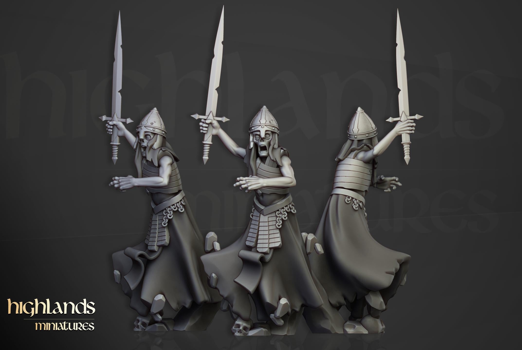 Wraith Unit  - in 12k- by Highlands Miniatures