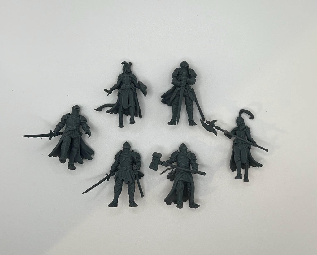 6 Model Pack - Knight Warband - in 8k - by Galaad