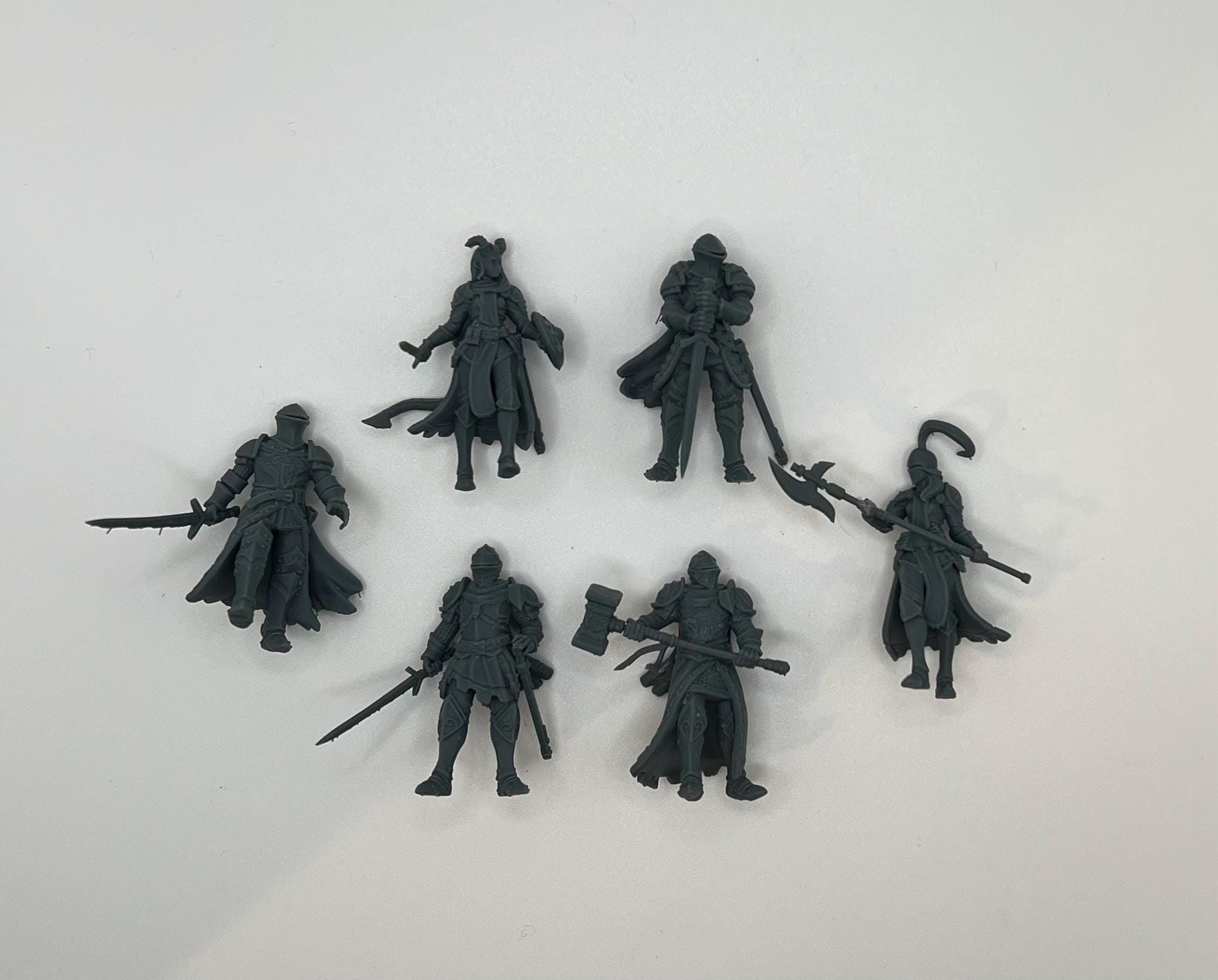6 Model Pack - Knight Warband - in 8k - by Galaad
