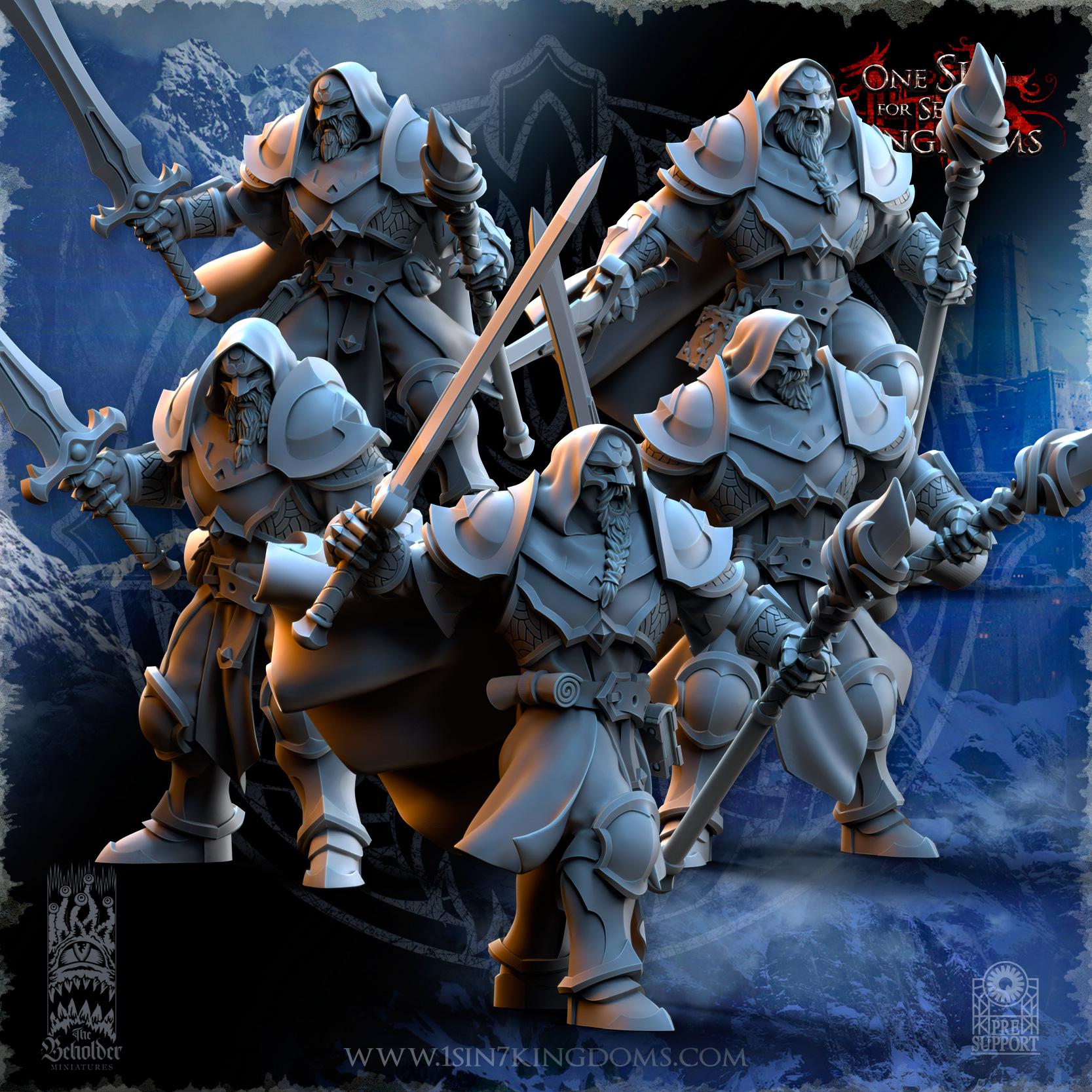 Stormwolves Moon Howlers - in 12k- by TheBeholderMiniatures