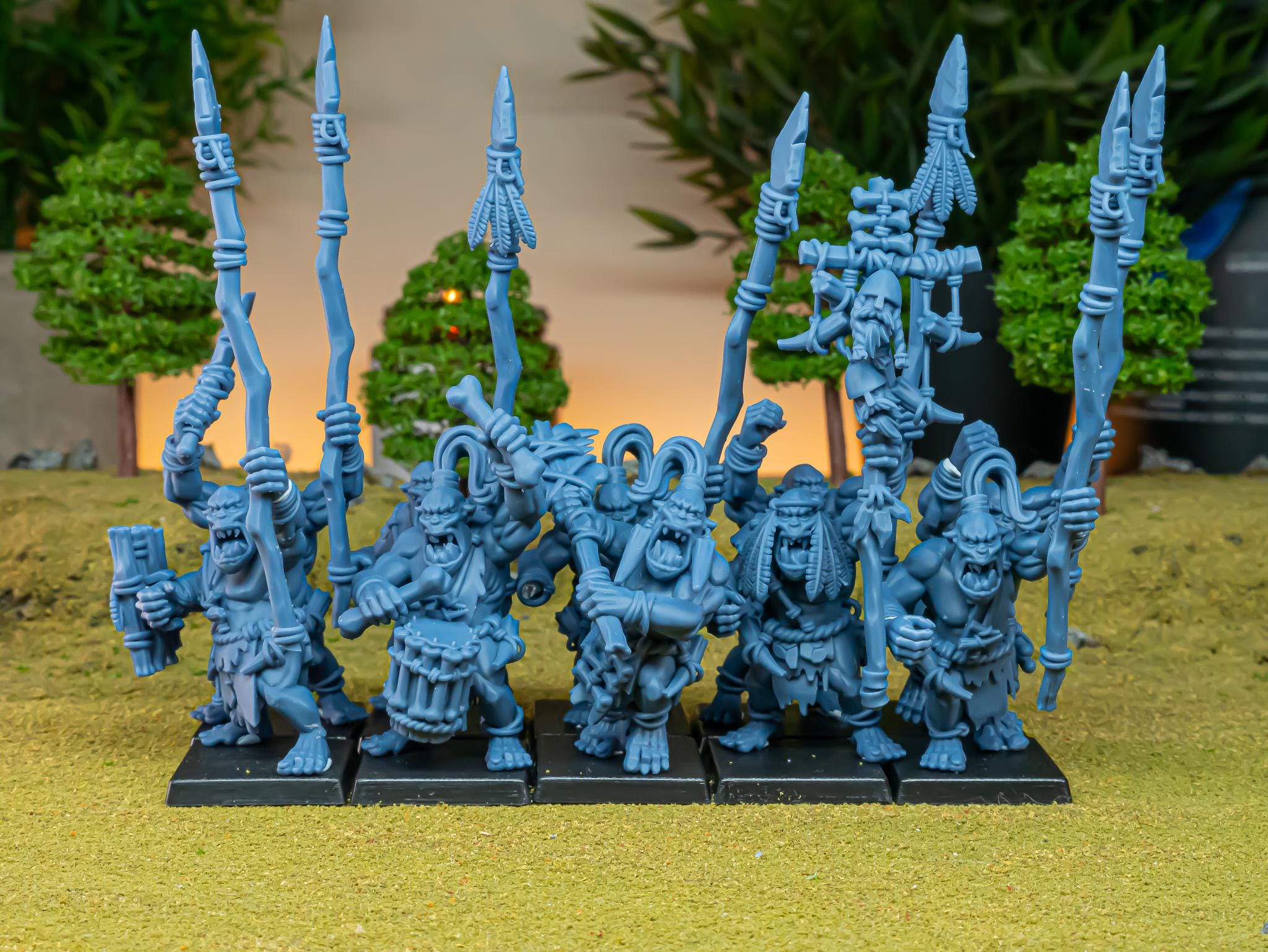 Cave Orcs  - in 12k- by Highlands Miniatures