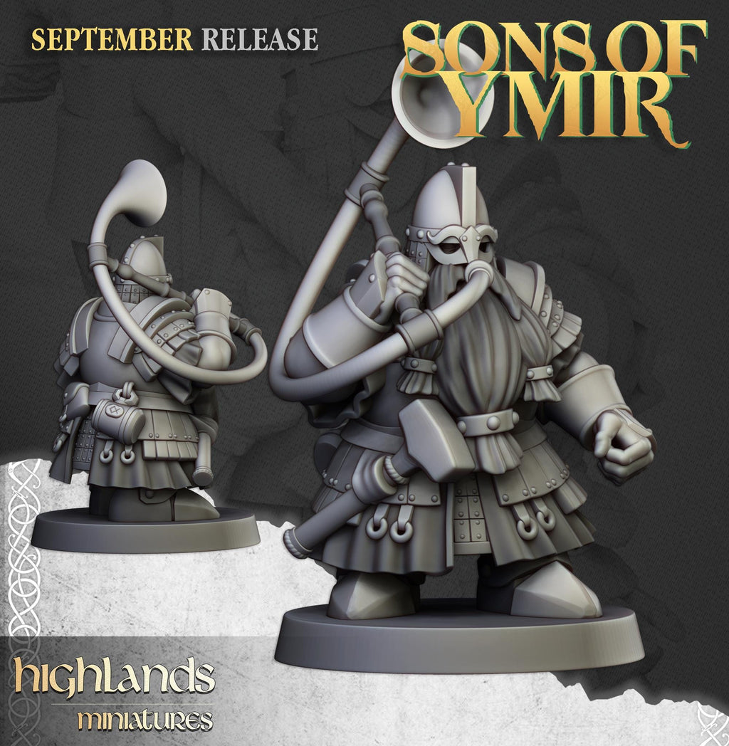 Dwarf Kingsguard Unit - in 12k- by Highlands Miniatures