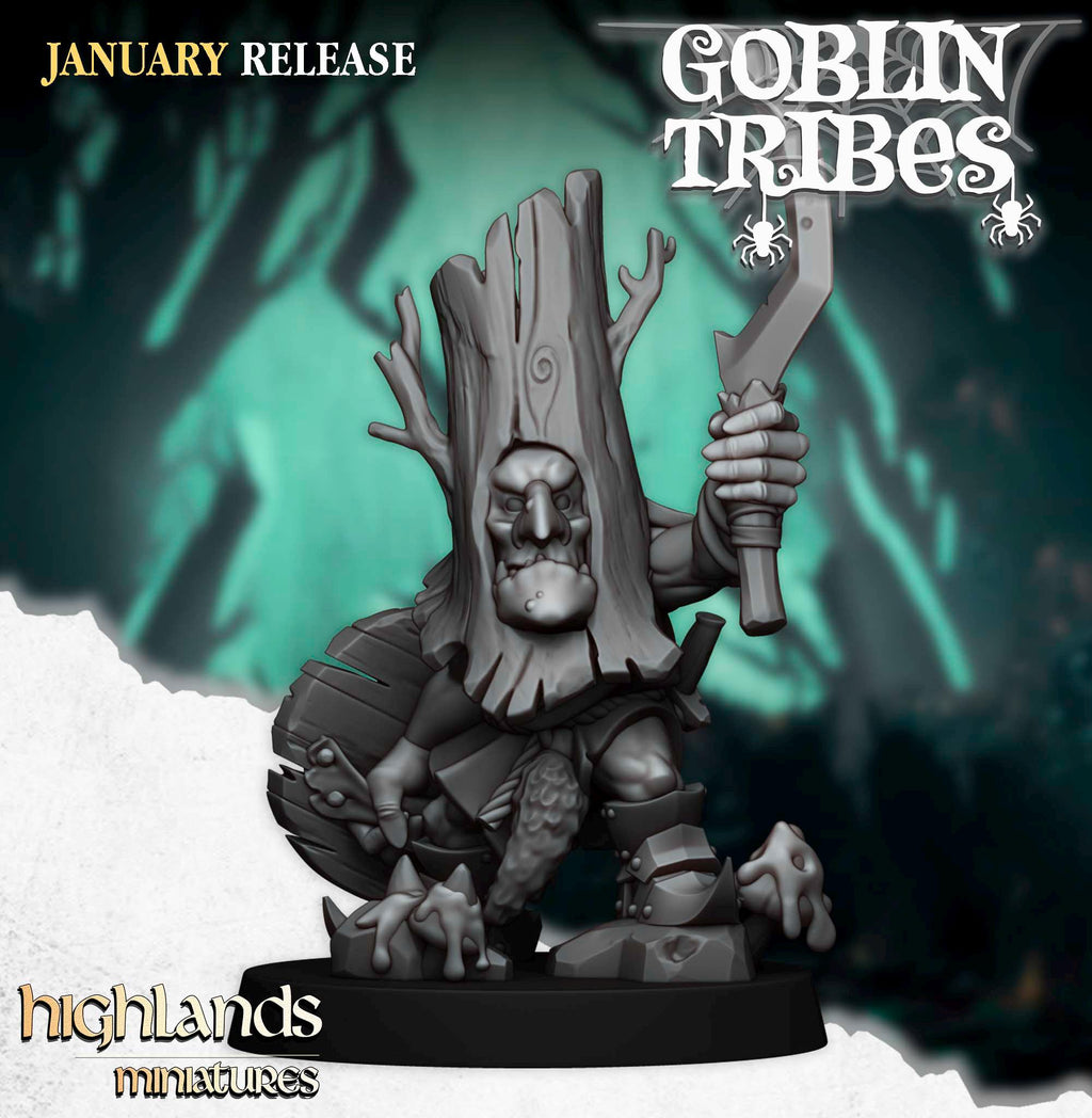 Swamp Goblin with Pikes - in 12k- by Highlands Miniatures