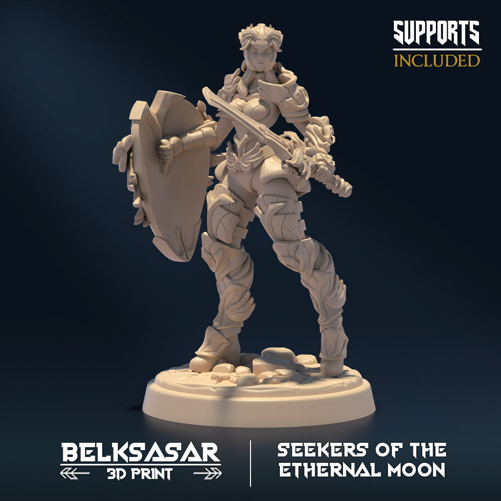 Moon Custodian Vigilant Squad - SFW in 12k - 5 models by Belksasar