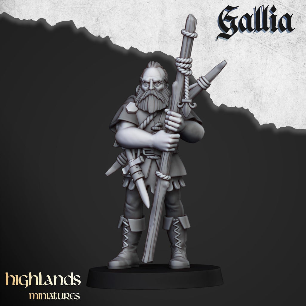Robin Hood and the Sherwood Archers - in 12k- by Highlands Miniatures