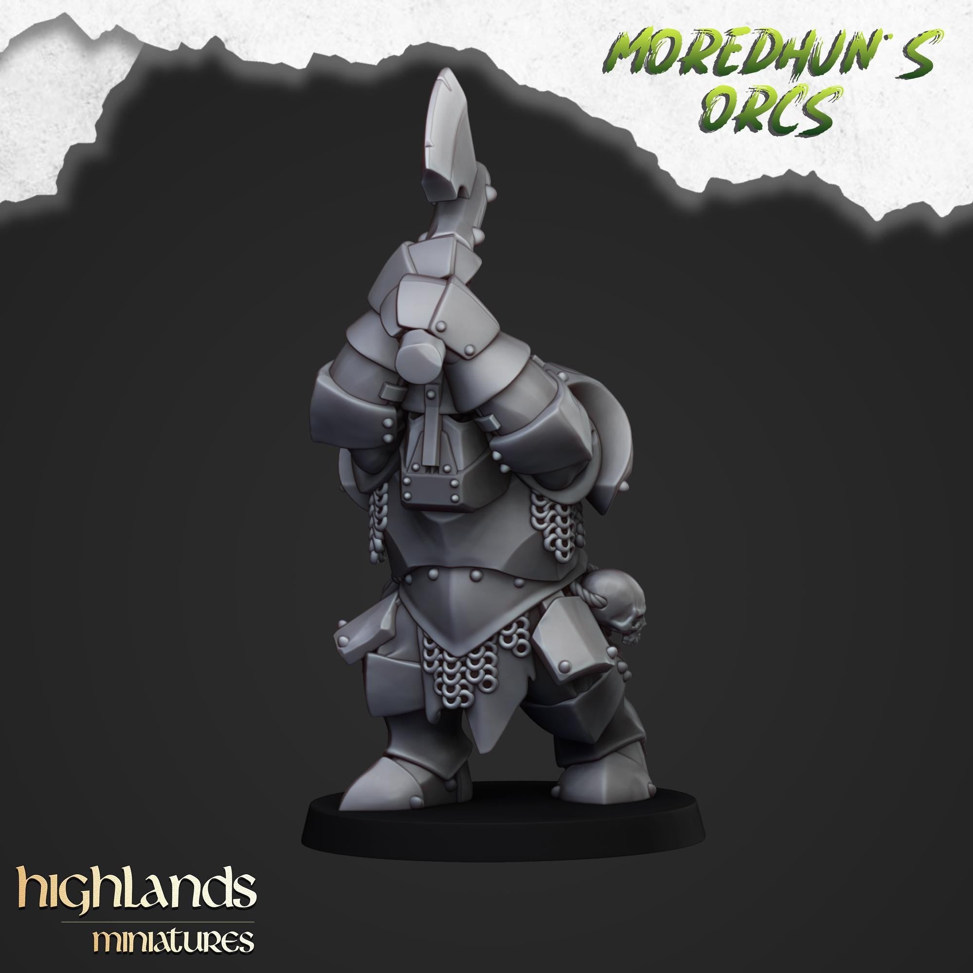 Armoured Orcs  - in 12k- by Highlands Miniatures