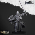 Hero Questing Knight on Foot - in 12k- by Highlands Miniatures