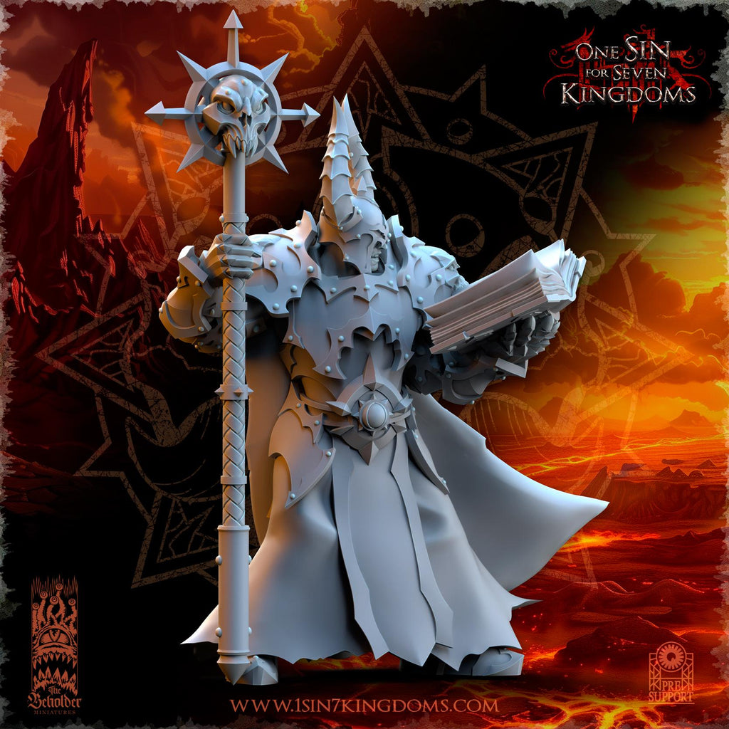 Demonaz, Ascended Sorcerer - in 12k- by TheBeholderMiniatures