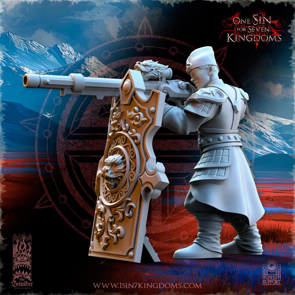 Astarii Dynasty Imperial Snipers - 12k by TheBeholderMiniatures