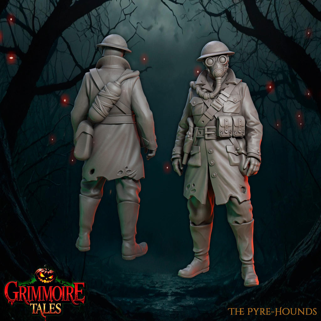 The Pyre-Hounds - in 12k - by Great Grimoire