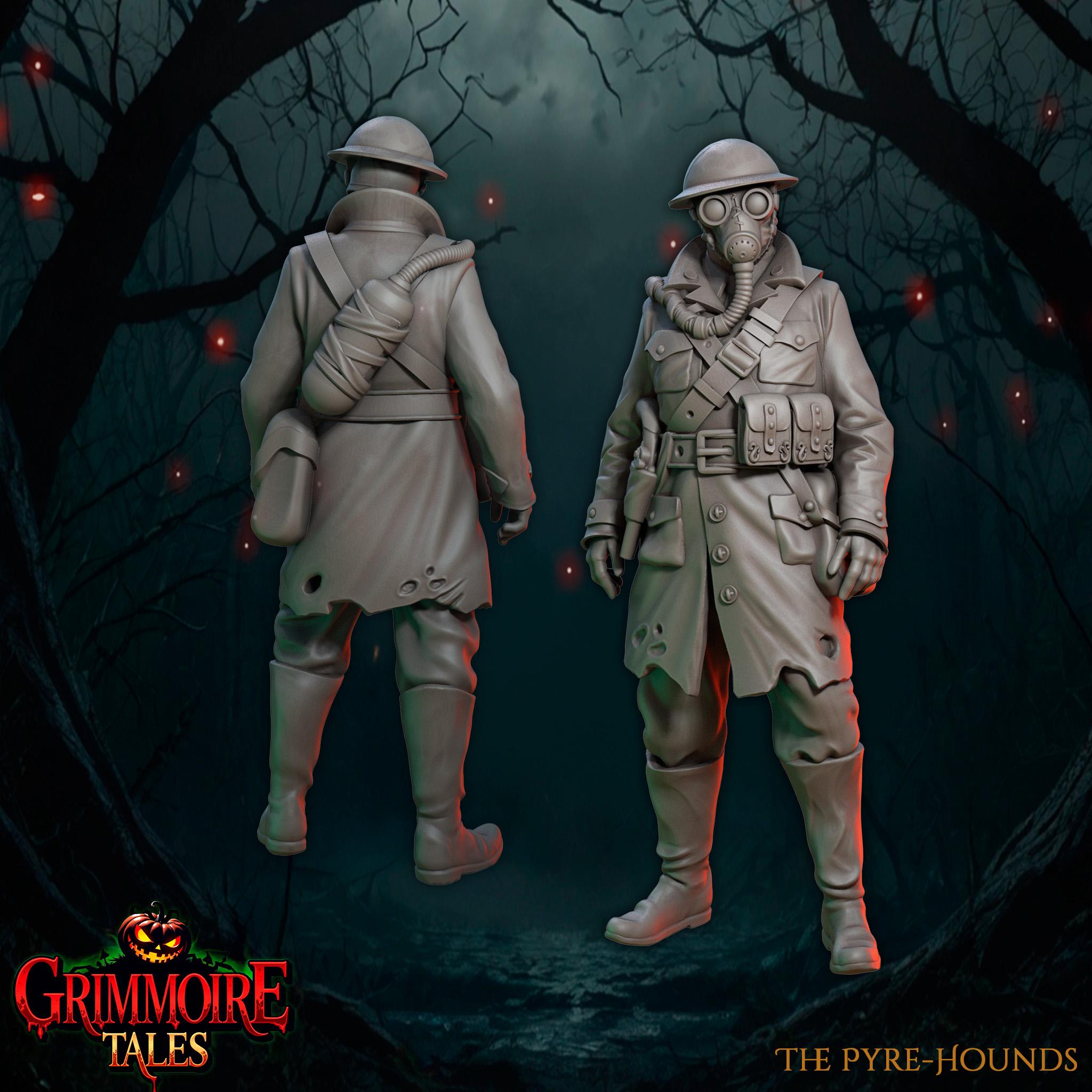 The Pyre-Hounds - in 12k - by Great Grimoire