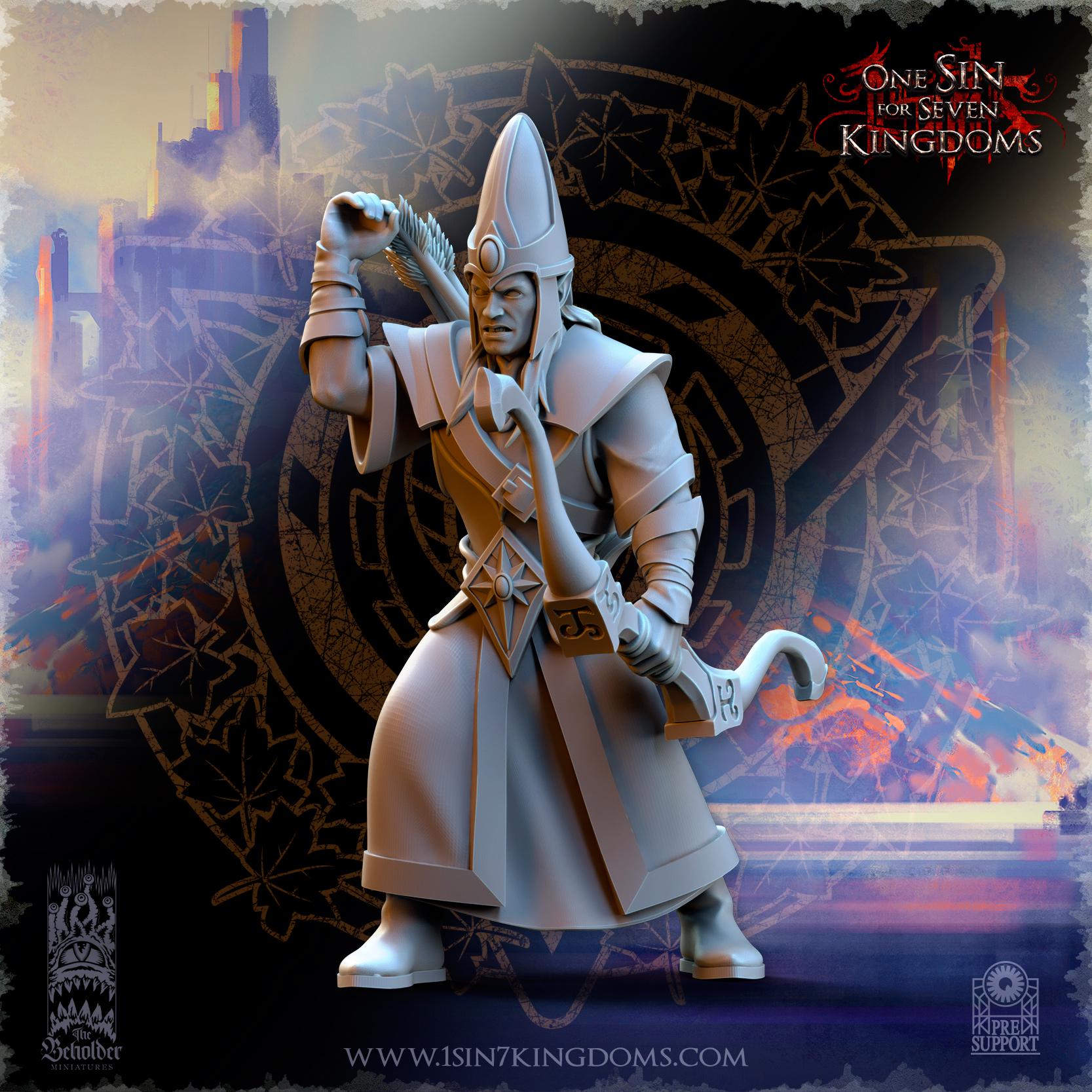 Silvermoor Elves Kingdom Archers - in 12k by TheBeholderMiniatures