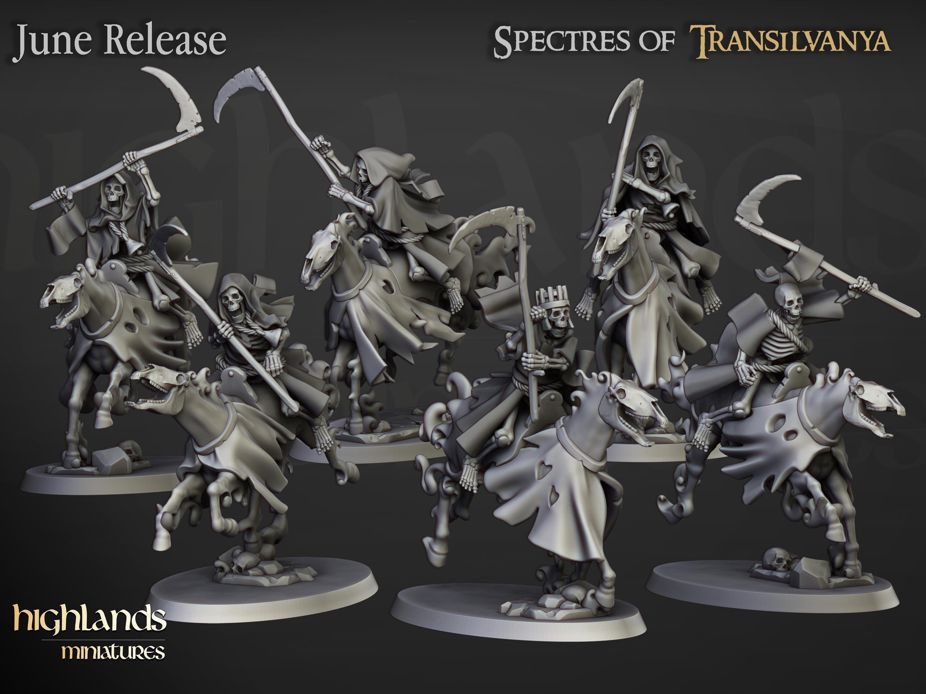Spectral Cavalry Unit - in 12k- by Highlands Miniatures