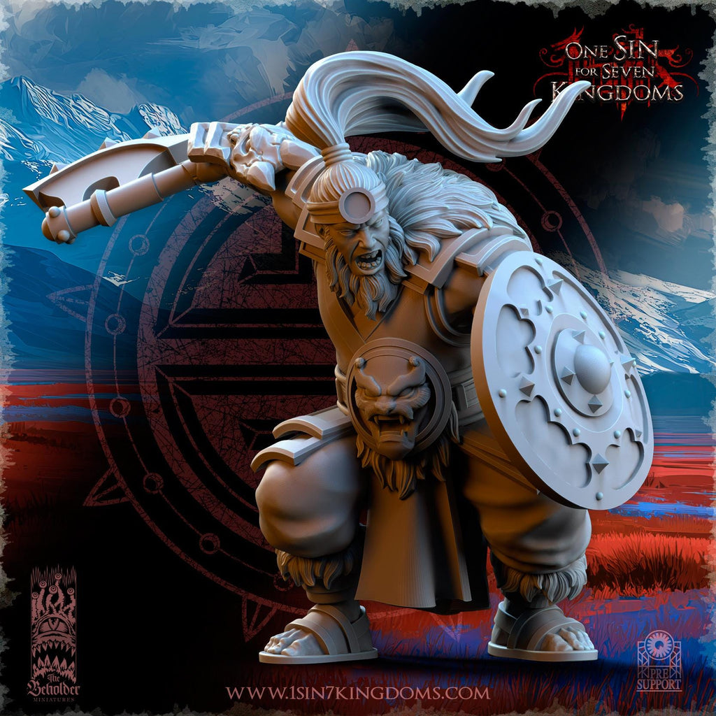 Astarii Dynasty Mercenary Ogres - in 12k- by TheBeholderMiniatures