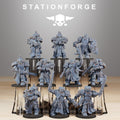 Socratis Crusaders 10 models with bases