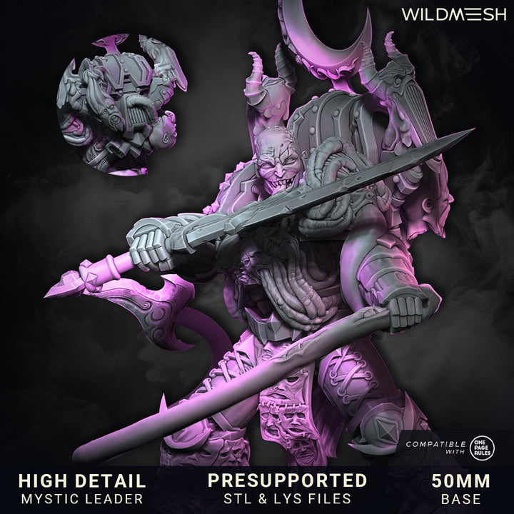 Caedor Valis in 12k Resolution on 40mm base