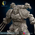 Aesir Champion on 40mm custom base