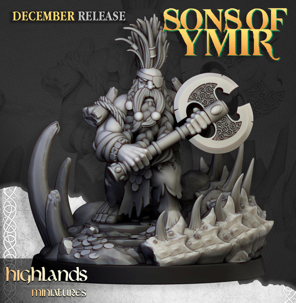 Dwarf Dragonseeker  - in 12k- by Highlands Miniatures