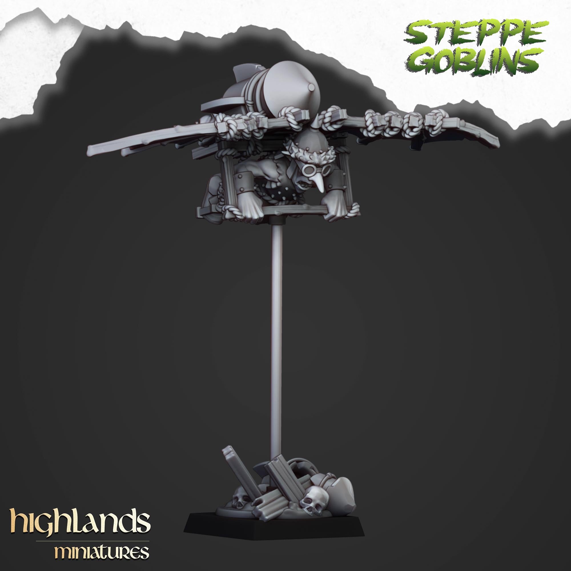 Flying Steppe Goblins  - in 12k- by Highlands Miniatures