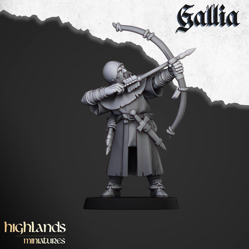 Gallia Archers - in 12k- by Highlands Miniatures