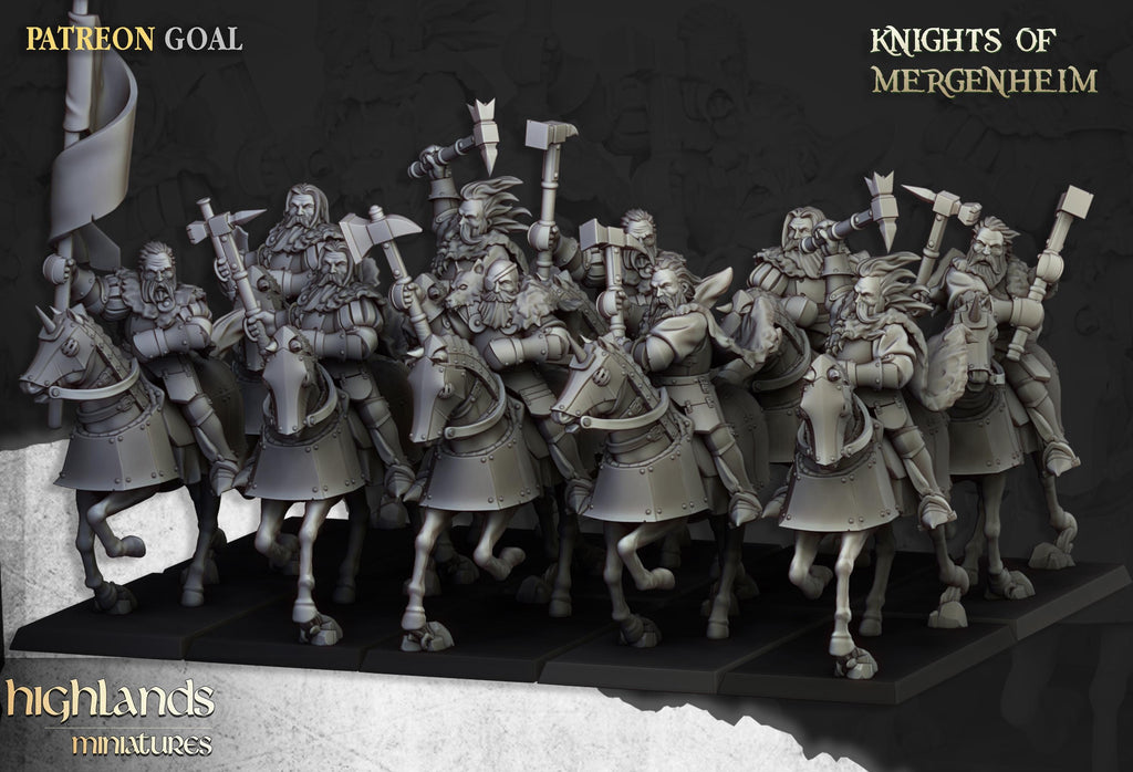 Knights of Mergenheim - in 12k- by Highlands Miniatures
