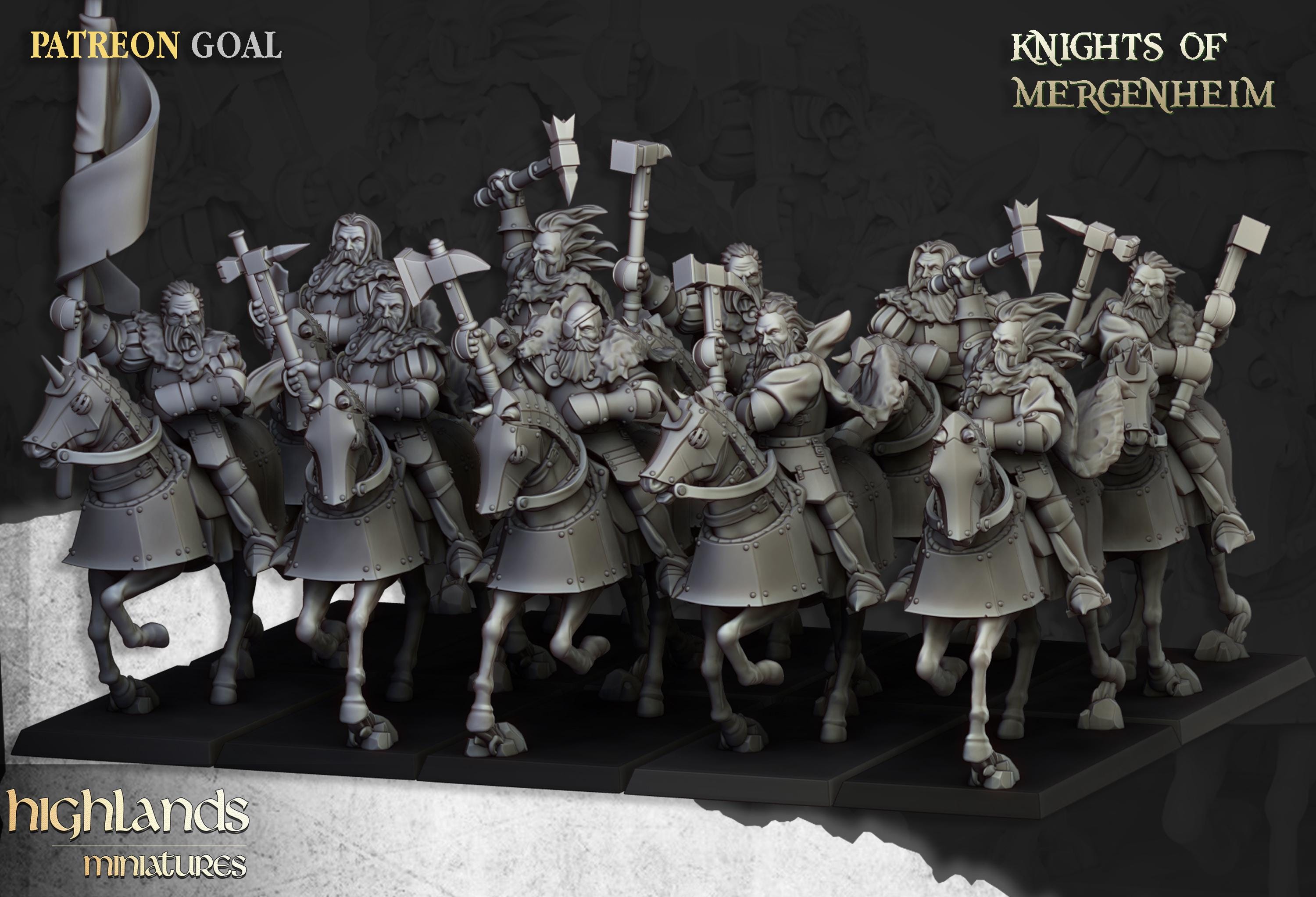 Knights of Mergenheim - in 12k- by Highlands Miniatures