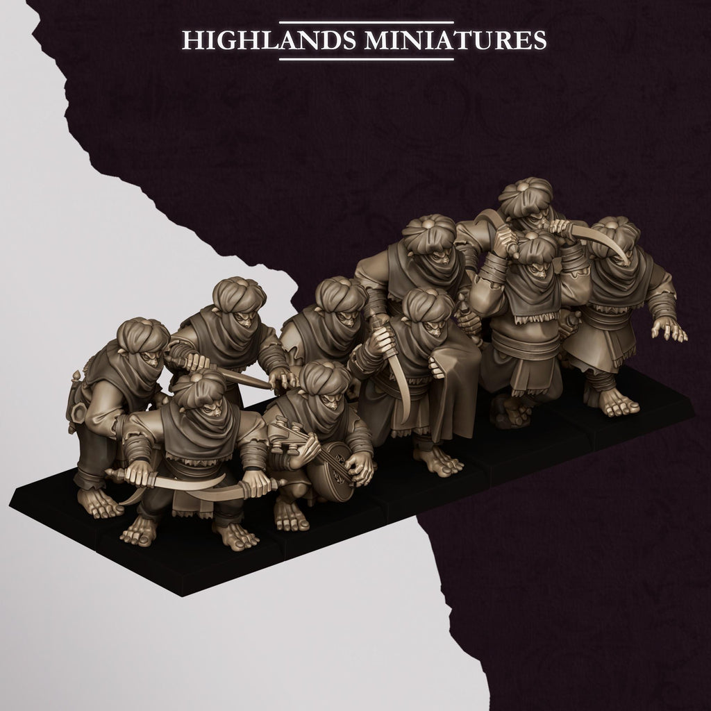 Hobgoblin Backstabbers - in 12k- by Highlands Miniatures