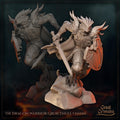 The Dragon Warrior Grok'Thull  - in 12k - by Great Grimoire