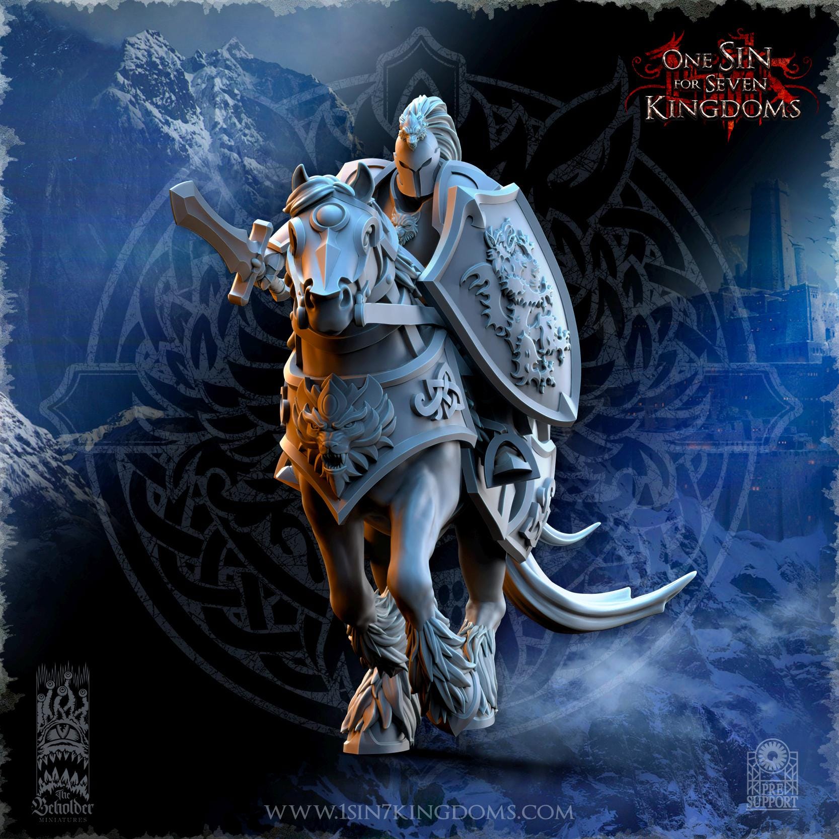 Stormwolves Storm-Knights - in 12k- by TheBeholderMiniatures