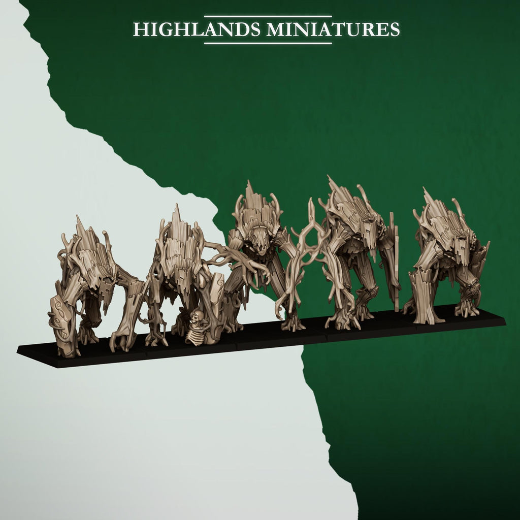 Forest Golems - in 12k- by Highlands Miniatures