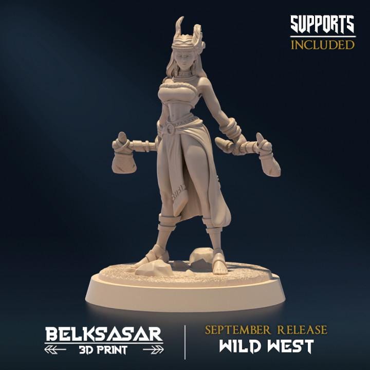 Protecter of mother earth - 5 models - in 12k by Belksasar