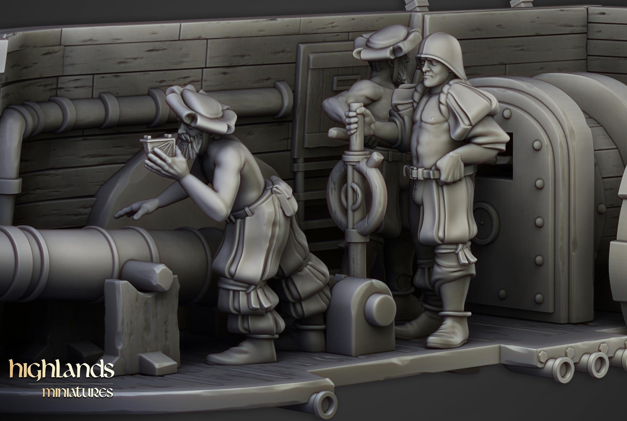 The Iron Opinicus - in 12k- by Highlands Miniatures