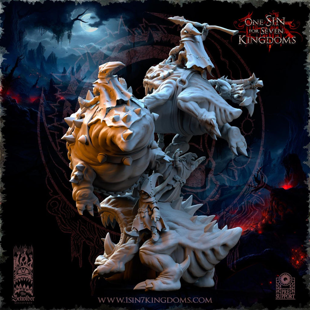 The Black Horde Kavehorror Madness - in 12k- by TheBeholderMiniatures