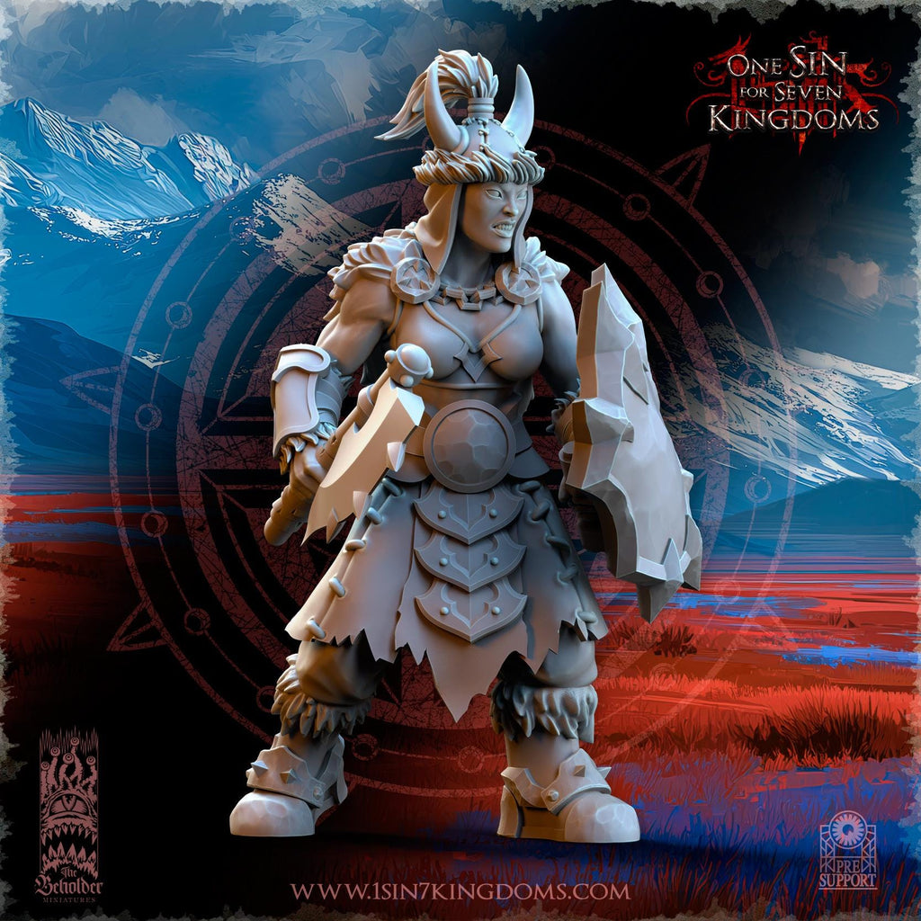 Astarii Dynasty Mountains Tribes- in 12k- by TheBeholderMiniatures