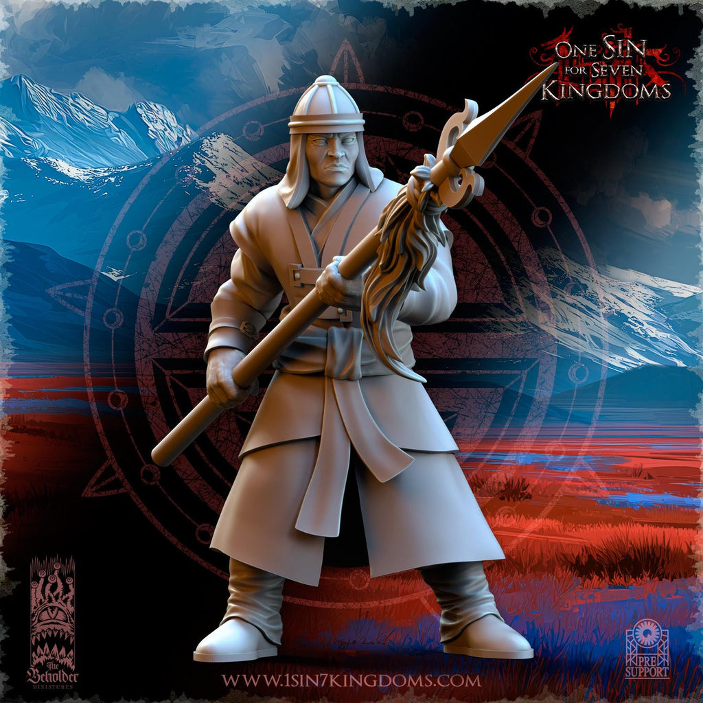 Astarii Dynasty Peasant Militia - in 12k by TheBeholderMiniatures