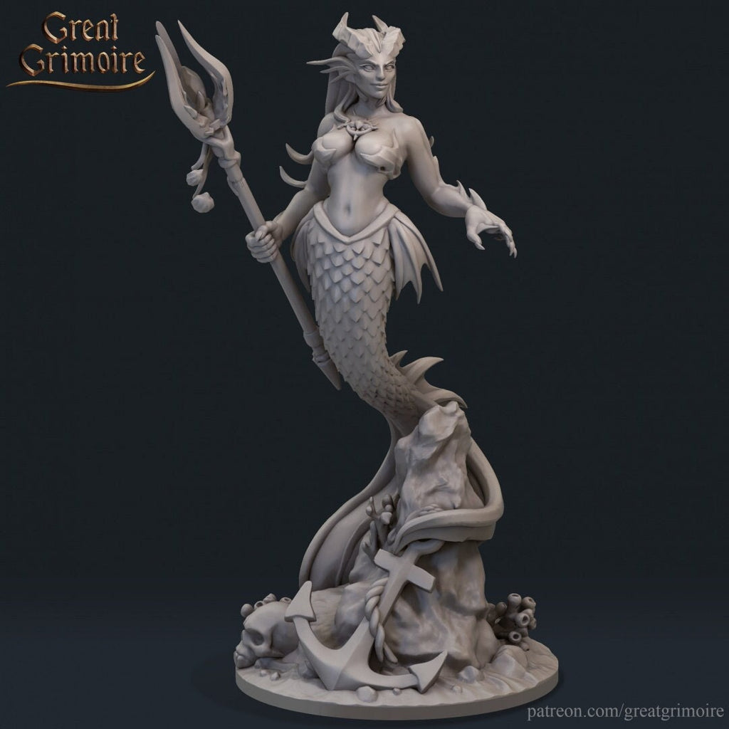 Leah the Siren - in 12k - by Great Grimoire