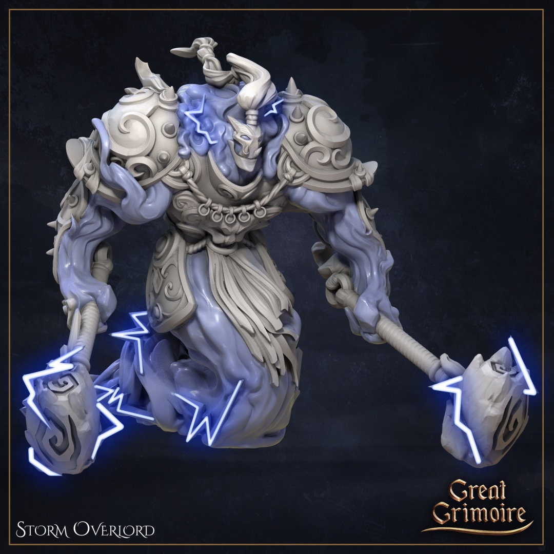 Storm Spirits Pack - in 12k - by Great Grimoire