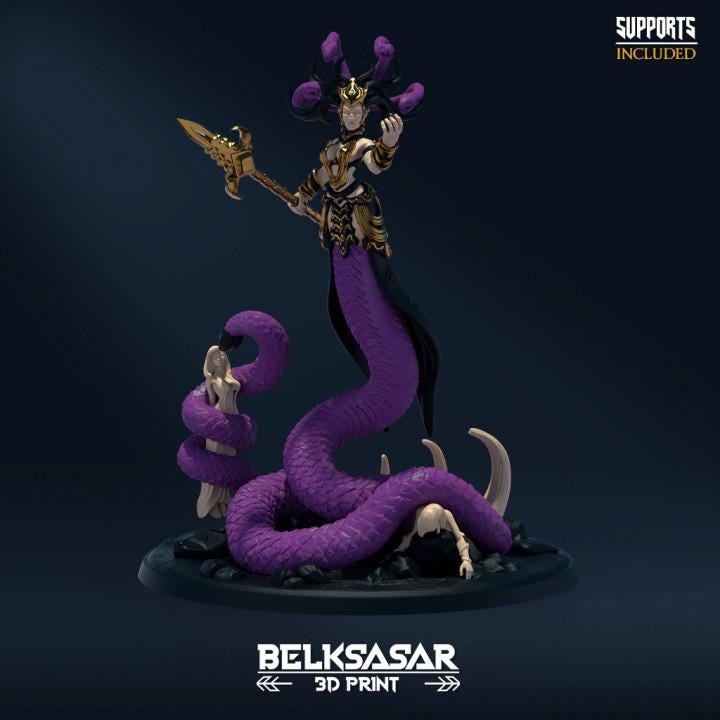 WInged medusa + NSFW - in 12k by belksasar
