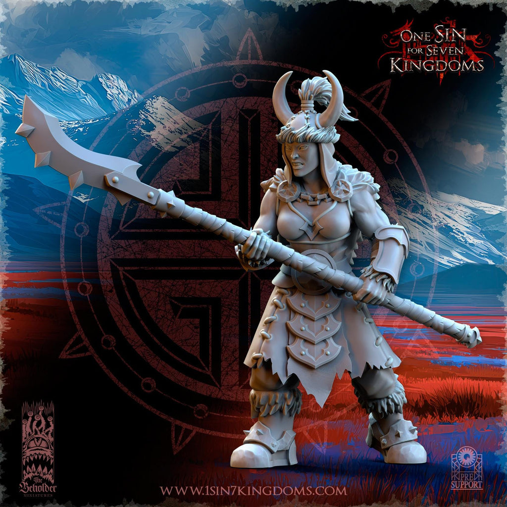 Astarii Dynasty Mountains Tribes- in 12k- by TheBeholderMiniatures