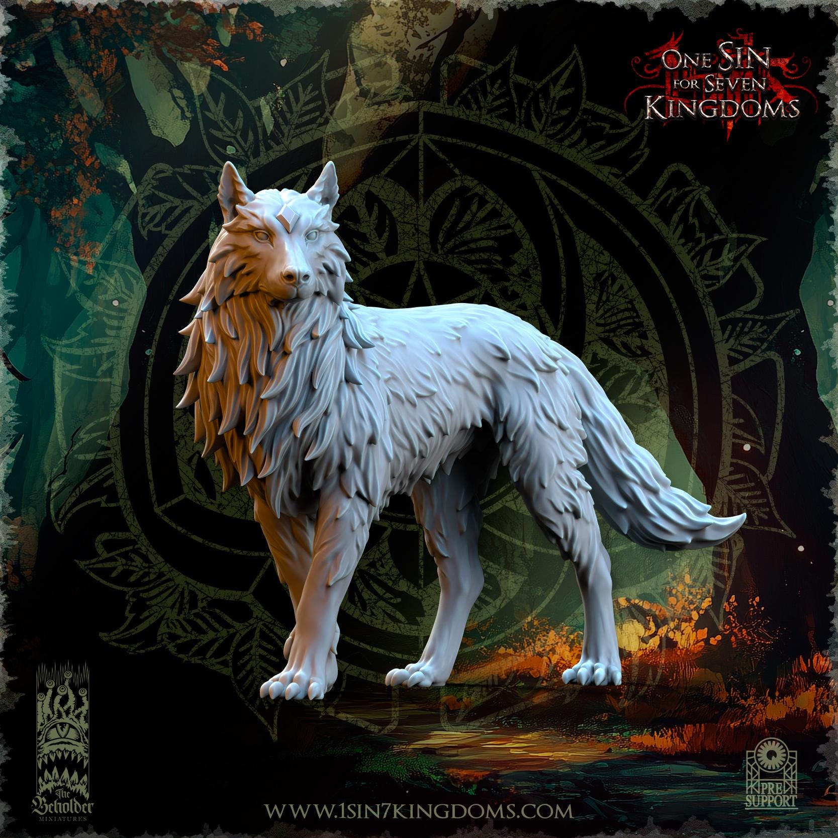Oberon, Lord of the Woods - in 12k- by TheBeholderMiniatures
