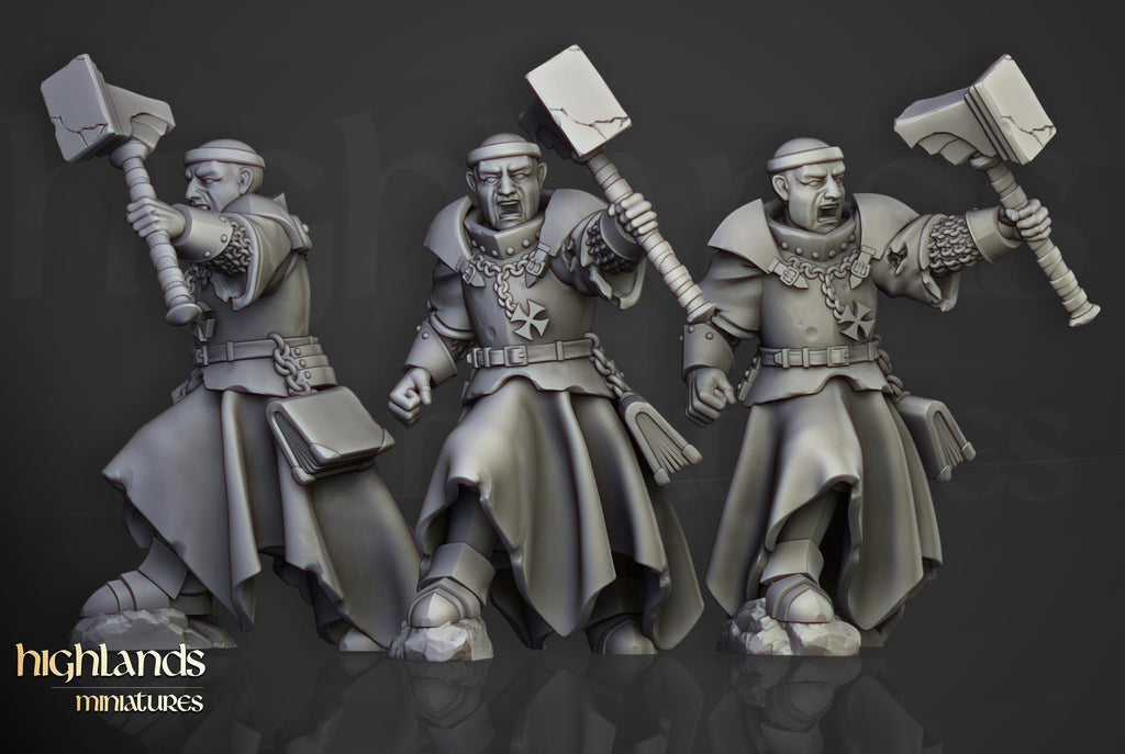 Inquisitorial Band 9 models - in 12k- by Highlands Miniatures