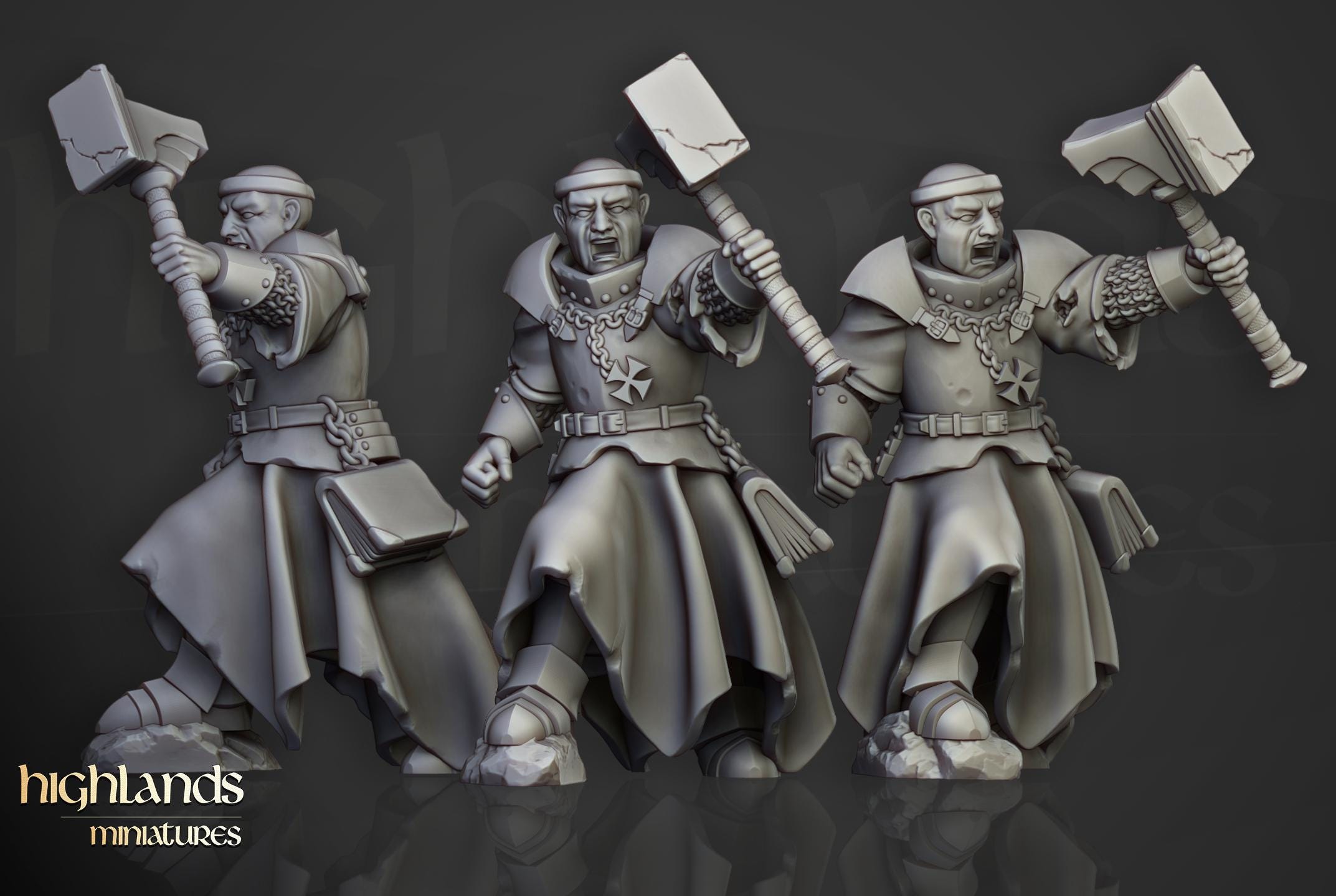 Inquisitorial Band 9 models - in 12k- by Highlands Miniatures
