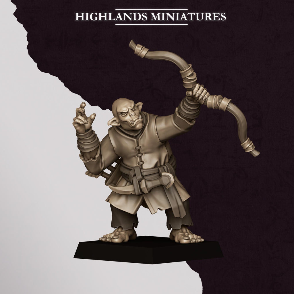 Hobgoblin Archers - in 12k by Highlands Miniatures
