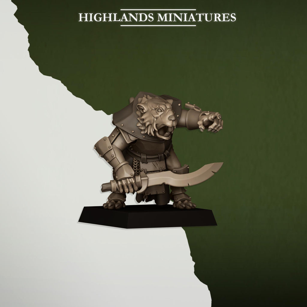 Vermin Vanguard  - in 12k- by Highlands Miniatures