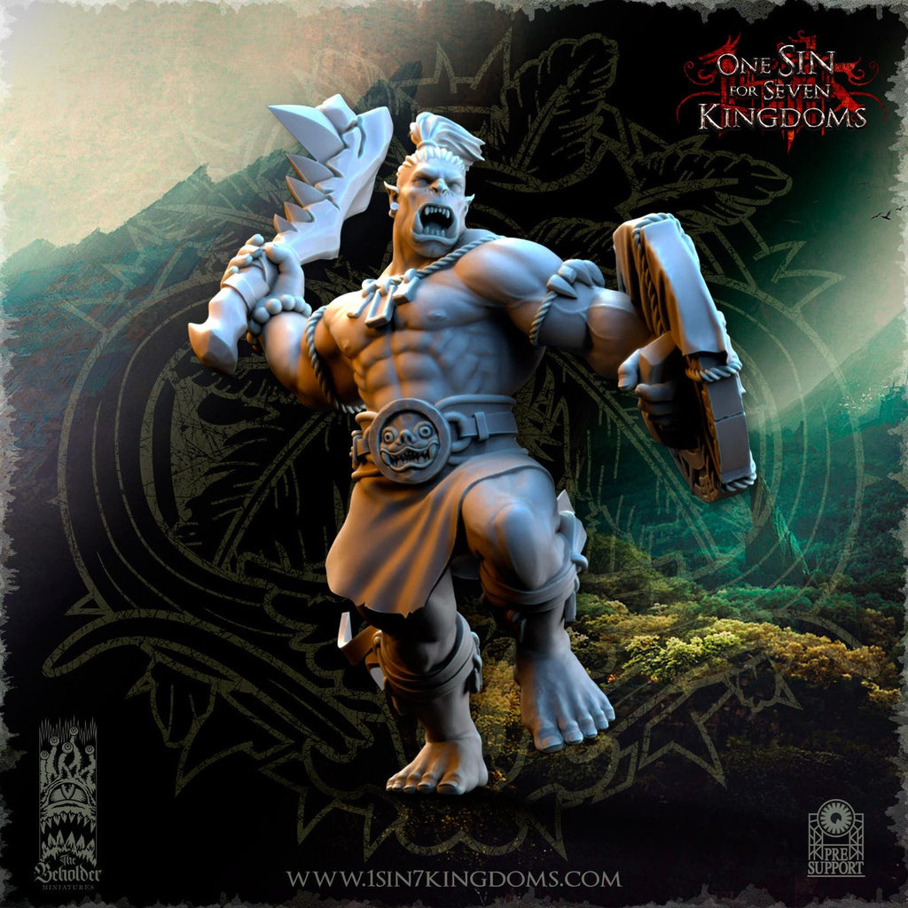 Salanaar Orcs Warriors  - in 12k- by TheBeholderMiniatures