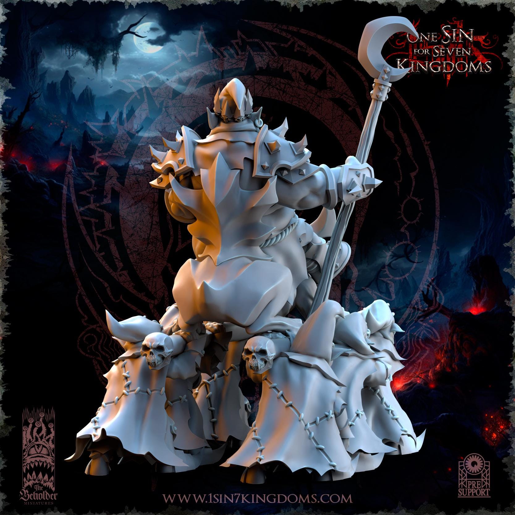Gorgol "The Tyrant" - in 12k by TheBeholderMiniatures